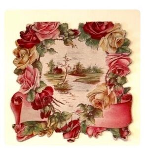 Antique Victorian Era Valentines - Lot of 5